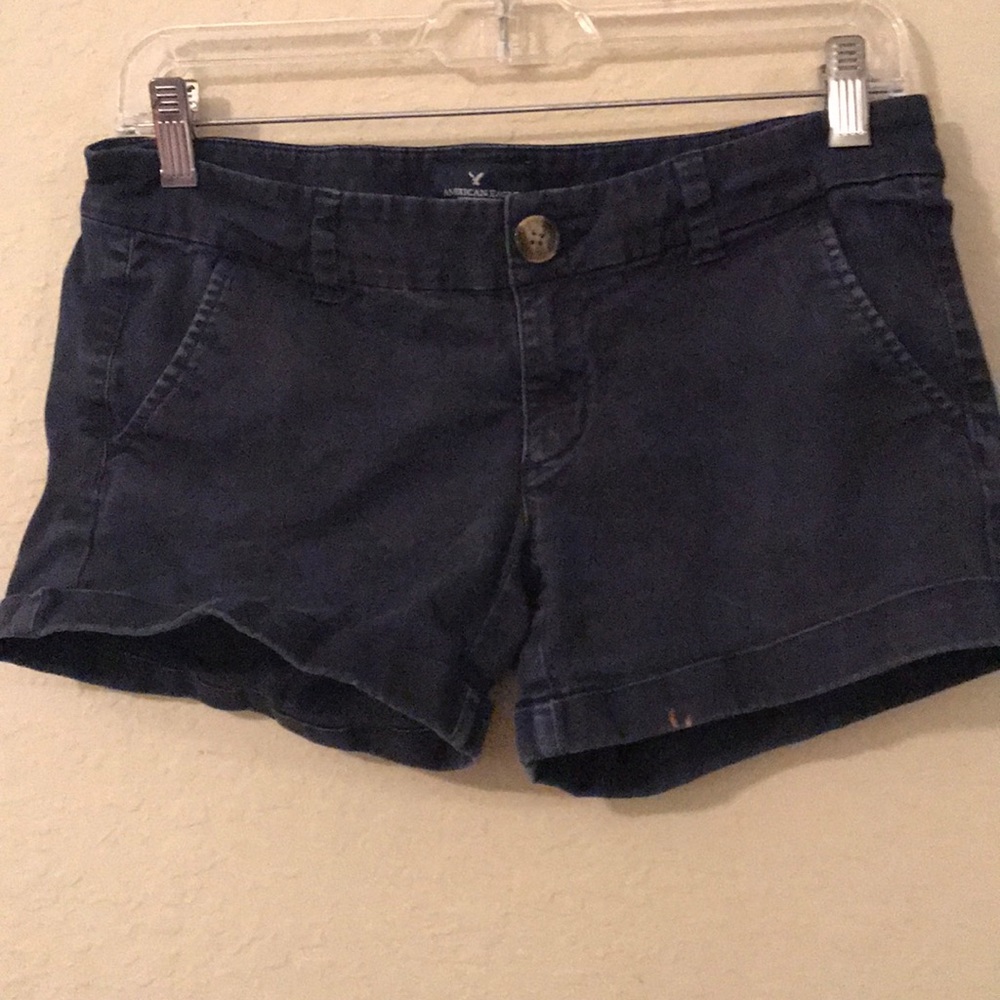 American eagle navy shorts